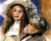 Berthe Morisot und Julie Manet - 皮埃尔·奥古斯特·雷诺阿